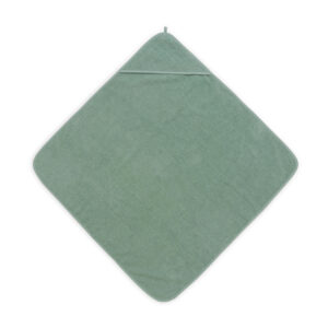 Jollein badcape badstof ash green