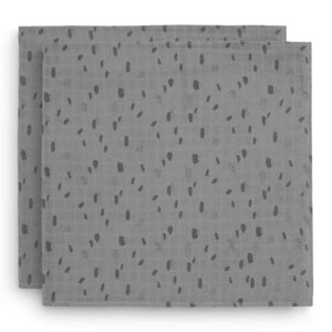 Jollein hydrofiel multidoek spot storm grey