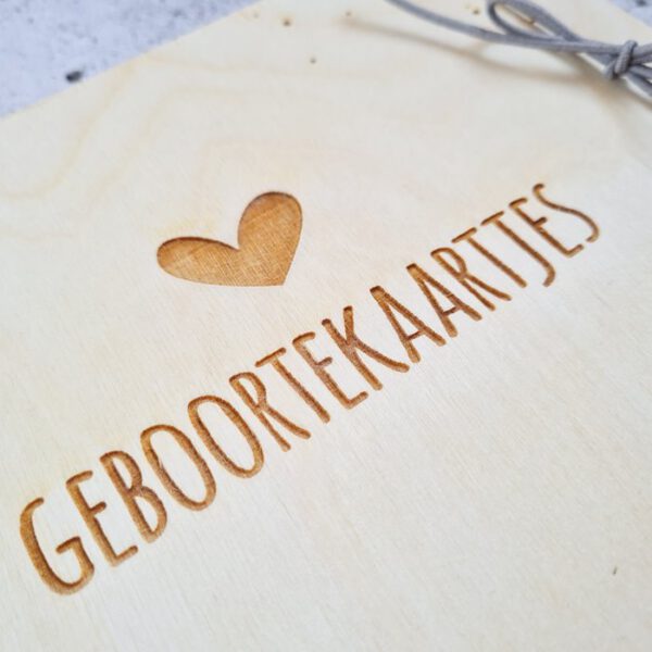 bewaarbundel geboortekaartjes