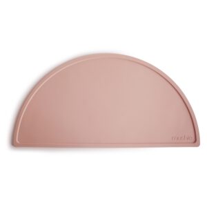 placemat blush mushie